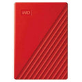 WD My Passport - 2TB / Up to 5Gb/s / USB 3.2 Gen 1 / Red / External Hard Drive