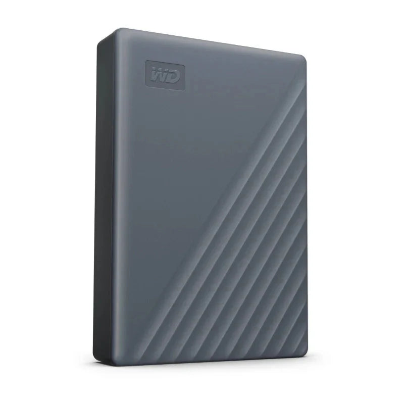 WD My Passport - 6TB / Up to 5Gb/s / USB 3.2 Gen 1 / USB-C / Grey / External Hard Drive