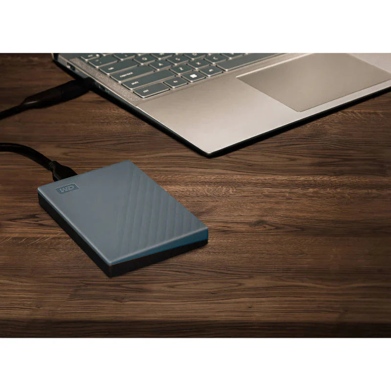 WD My Passport - 6TB / Up to 5Gb/s / USB 3.2 Gen 1 / USB-C / Grey / External Hard Drive