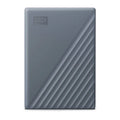 WD My Passport - 6TB / Up to 5Gb/s / USB 3.2 Gen 1 / USB-C / Grey / External Hard Drive