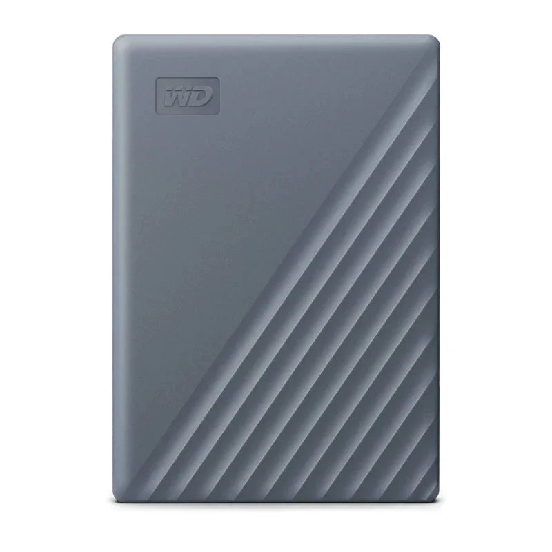WD My Passport - 6TB / Up to 5Gb/s / USB 3.2 Gen 1 / USB-C / Grey / External Hard Drive