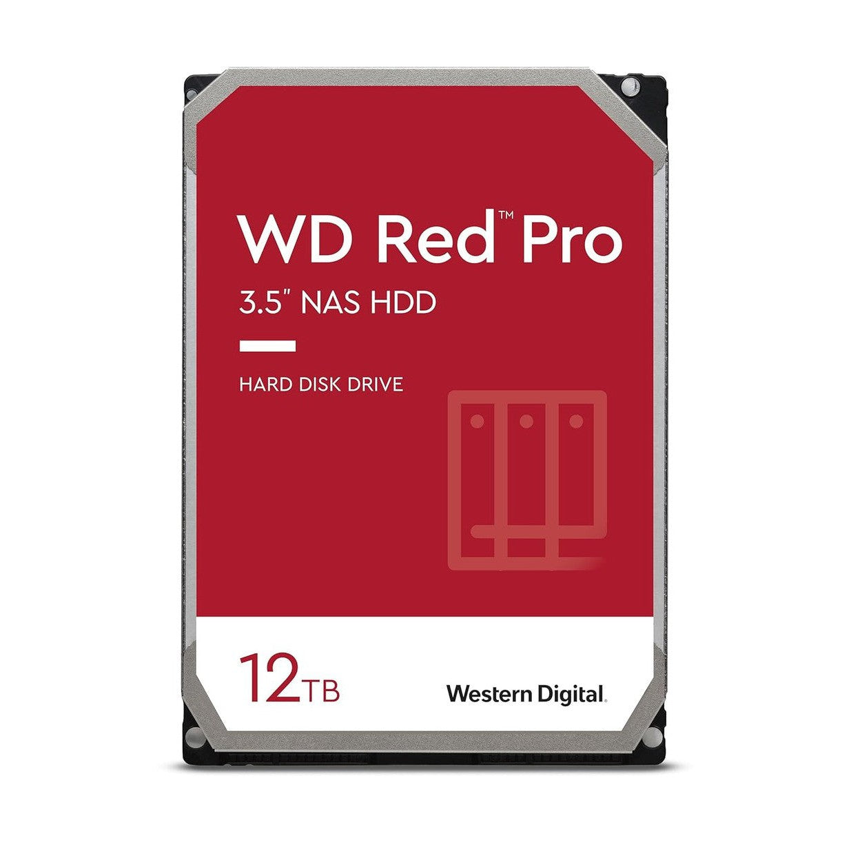 WD Red Pro 12TB NAS Internal Hard Drive 7200 RPM Class (WD121KFBX)