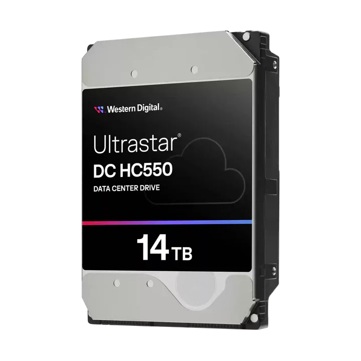 WD Ultrastar DC HC550 14TB 7200 RPM SATA 6Gb/s 512MB Cache 3.5-Inch Enterprise Hard Drive (WUH721814ALE6L4)