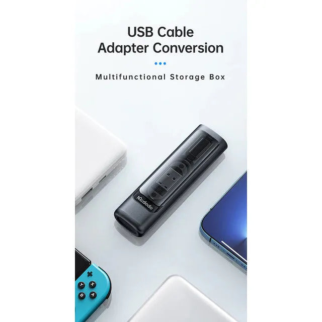 Mcdodo Multifunctional Storage Box for Cable Connector SIM Ejector Card Slot