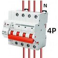 WIFI Metering Circuit Breaker Switch Leakage Protection Power Energy 4P 100A