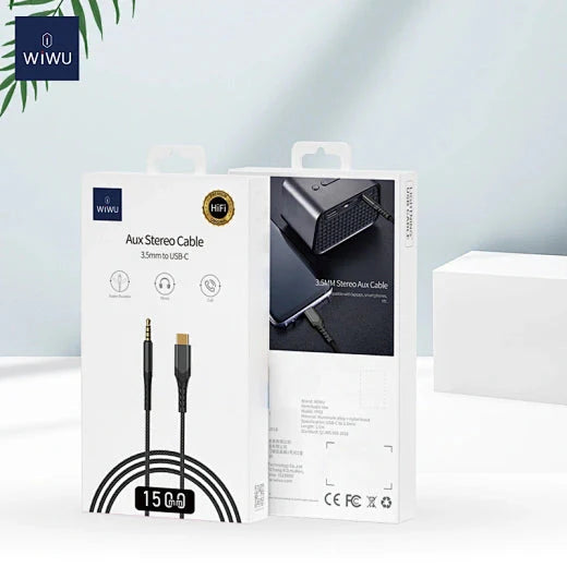 WIWU 3.5MM TO TYPE C AUDIO ADAPTER