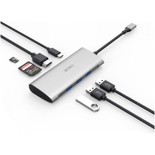 WIWU ALPHA 7 IN 1 USB C HUB