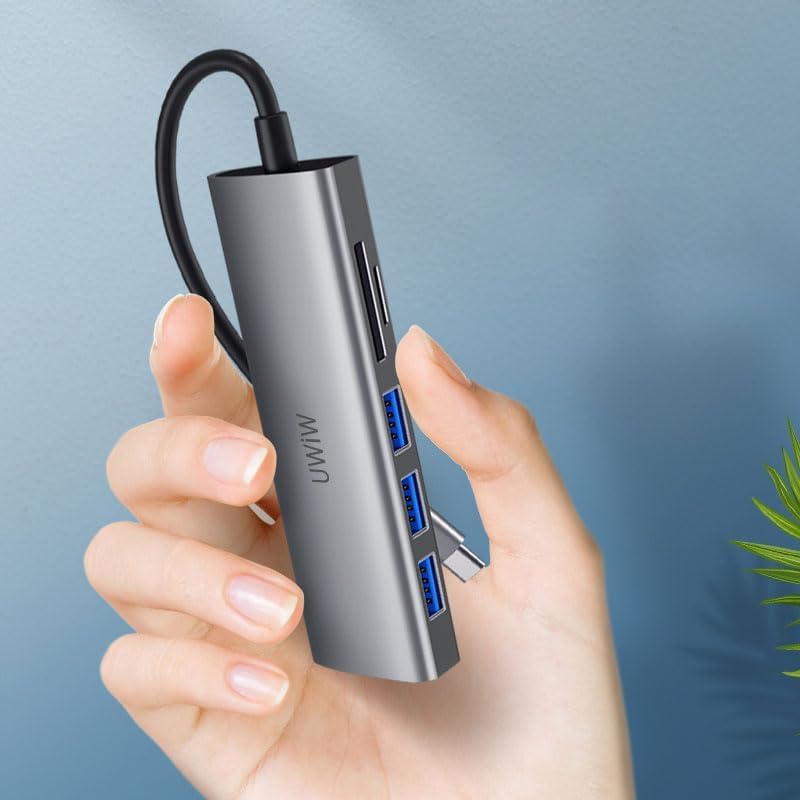 WIWU ALPHA A532ST 5 IN 1 USB C HUB