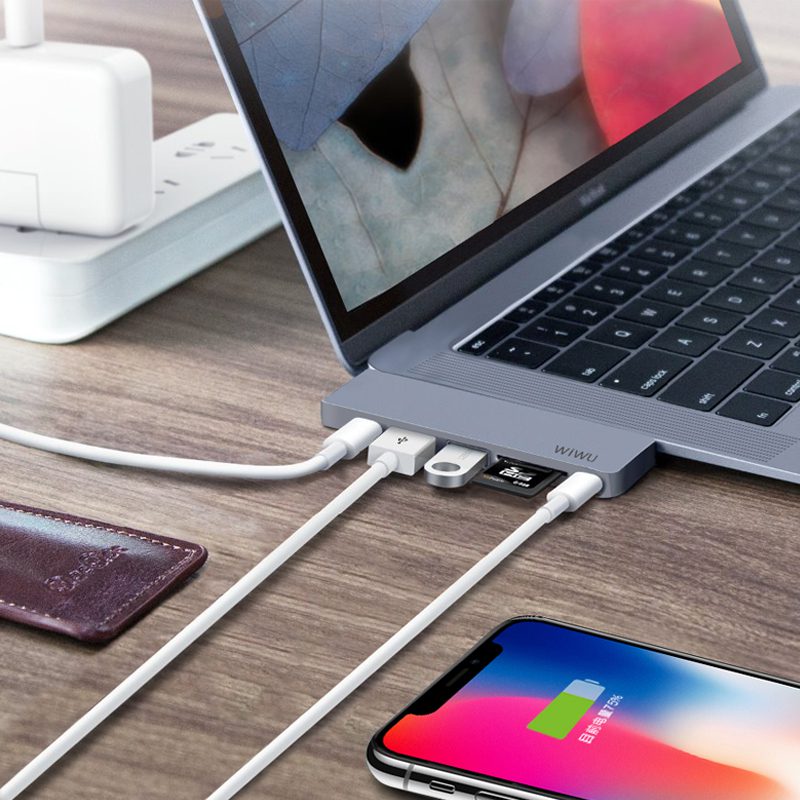 WIWU USB TYPE C 7 IN 1 USB C HUB