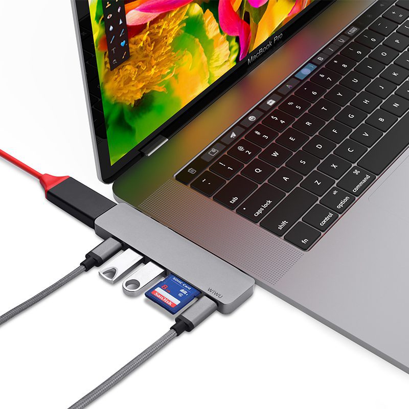 WIWU USB TYPE C 7 IN 1 USB C HUB