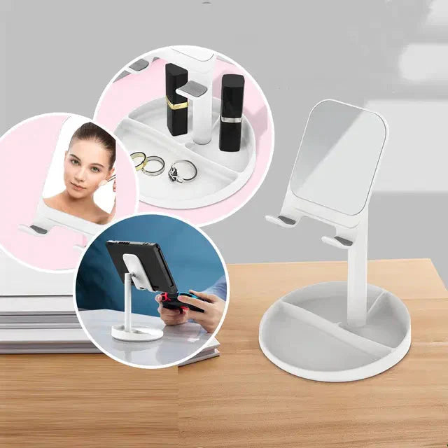 WIWU ZM201 MIRROR DESKTOP STAND WHITE