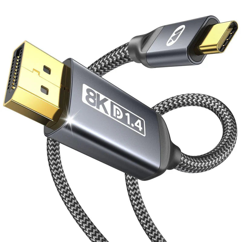 Warrky USB C to DP Cable - 8K 60Hz  1.8M
