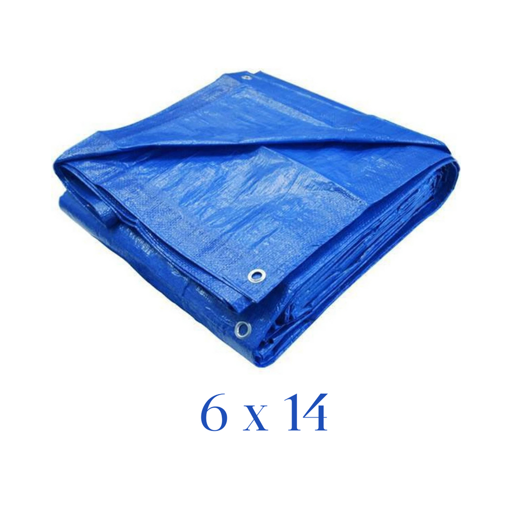 Waterproof Plastic Tarpaulin 6x14 Meter