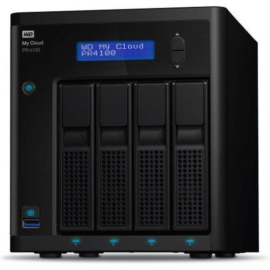 Wd My Cloud Pr4100 Diskless Expert Series 4-Bay Network Attached Storage – Nas – Wdbnfa0000Nbk-Nesn