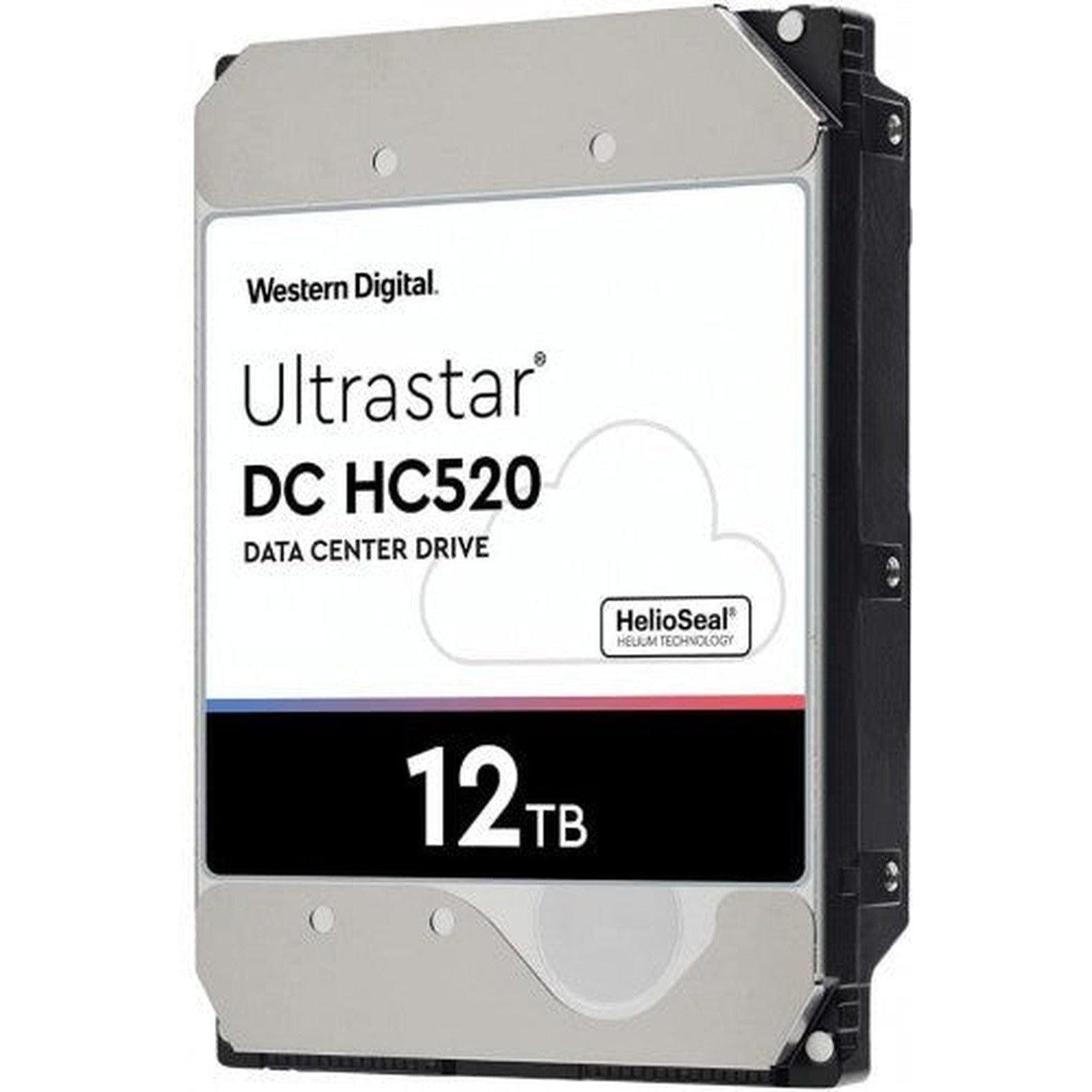 WD Ultrastar DC HC520 Hard Drive - 12TB / 3.5-inch / SATA-III / 7200 RPM / 256MB
