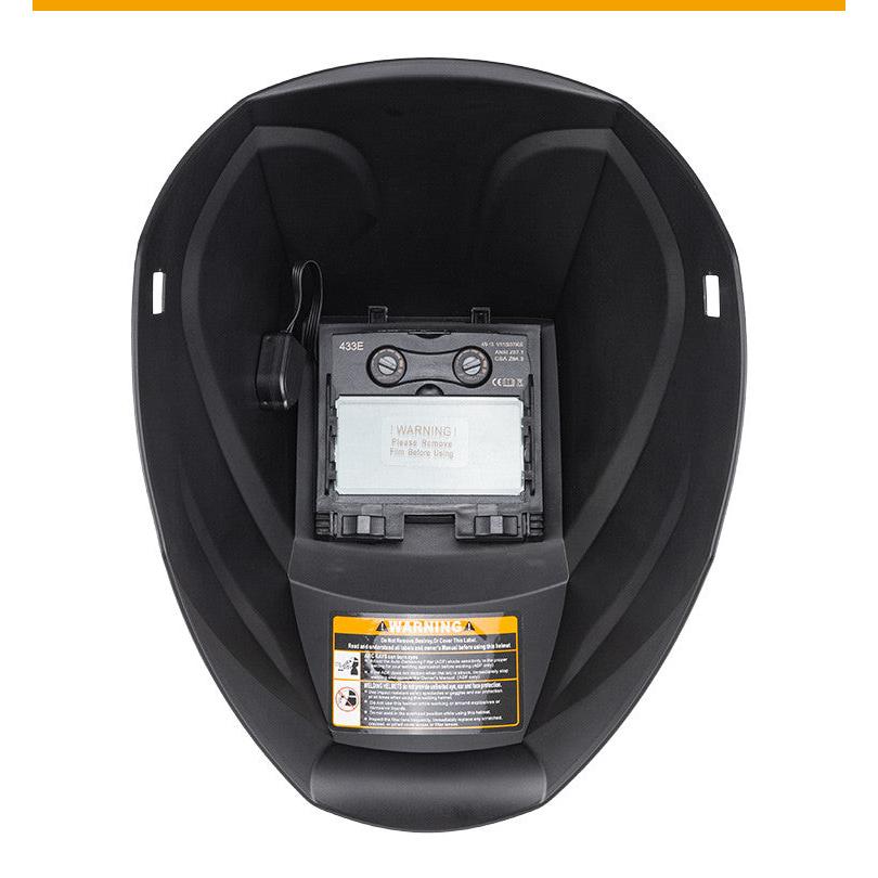 Welding Helmet PP Material Solar Battery Auto Darkening Safety 93x43 Visual