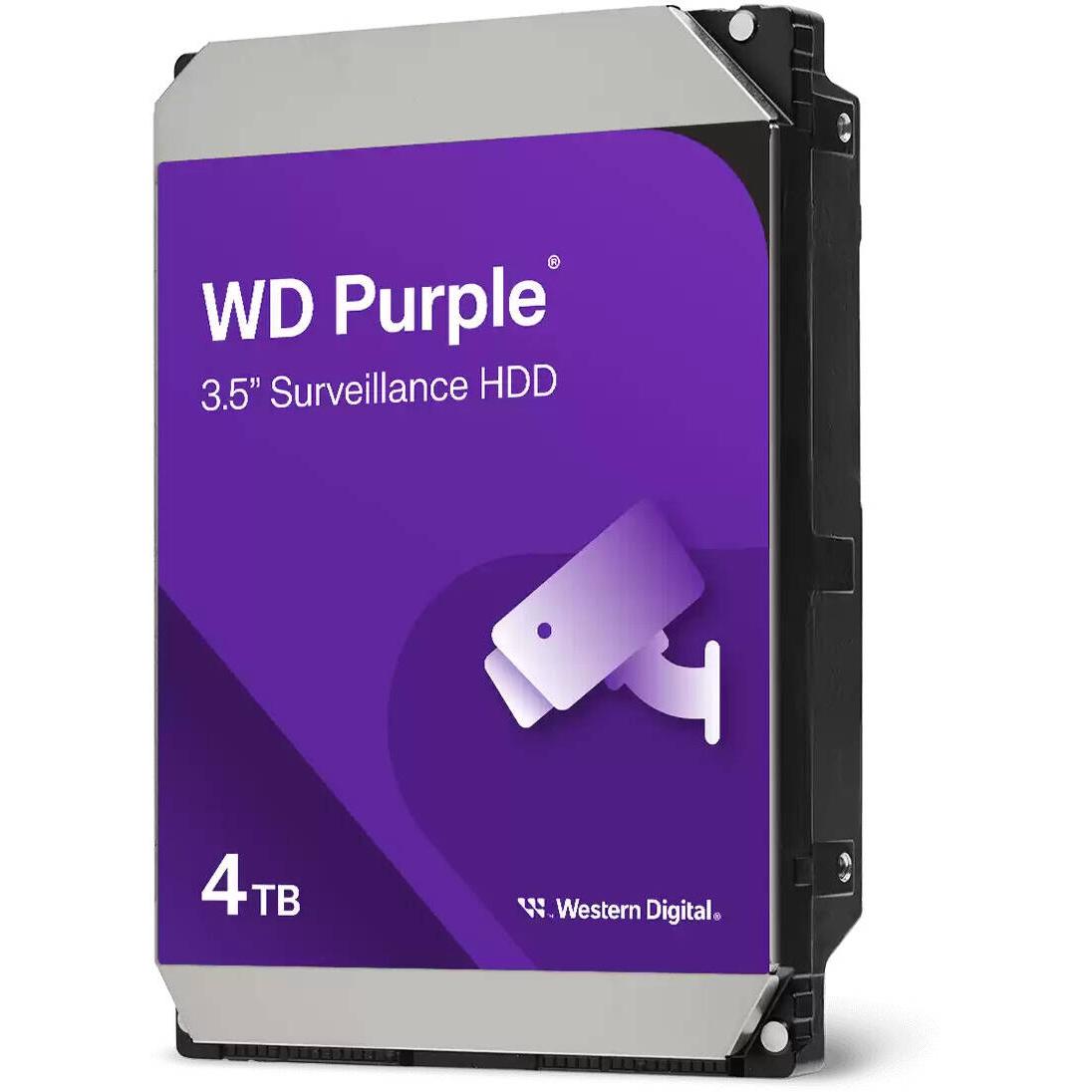 Western Digital 4TB Purple SATA Surveillance Hard Drive
