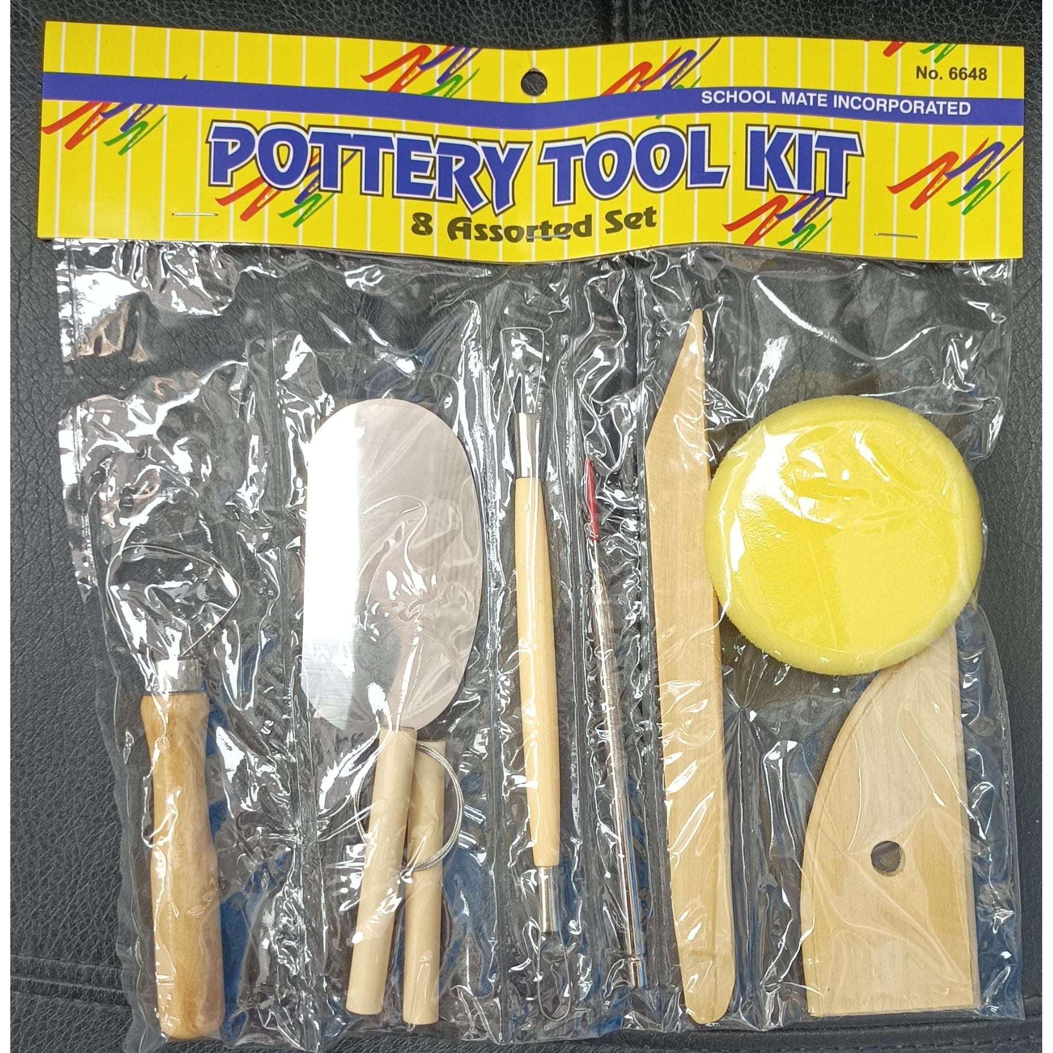 Pottery & Sculpting Tools set of 8