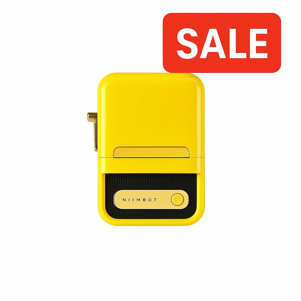 NIIMBOT B21 Smart Thermal Label Printer Yellow