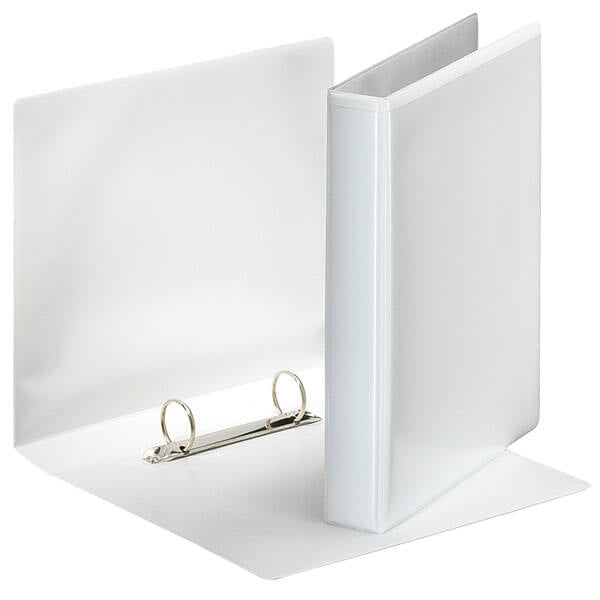 White Presentation Binder 2Ring A4 40mm