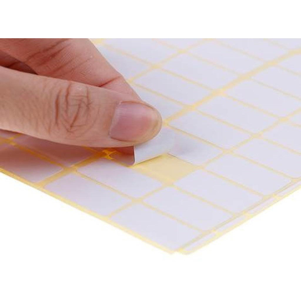 White Sticker Labels  A4 (Self Adhesive  65 Lables)