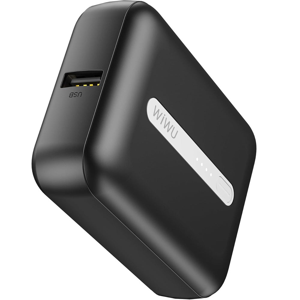 WiWU Wi-P033 Portable Mini Power Bank 10000mAh – Black