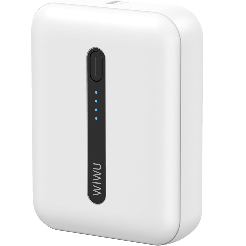 WiWU Wi-P033 Portable Mini Power Bank 10000mAh – White