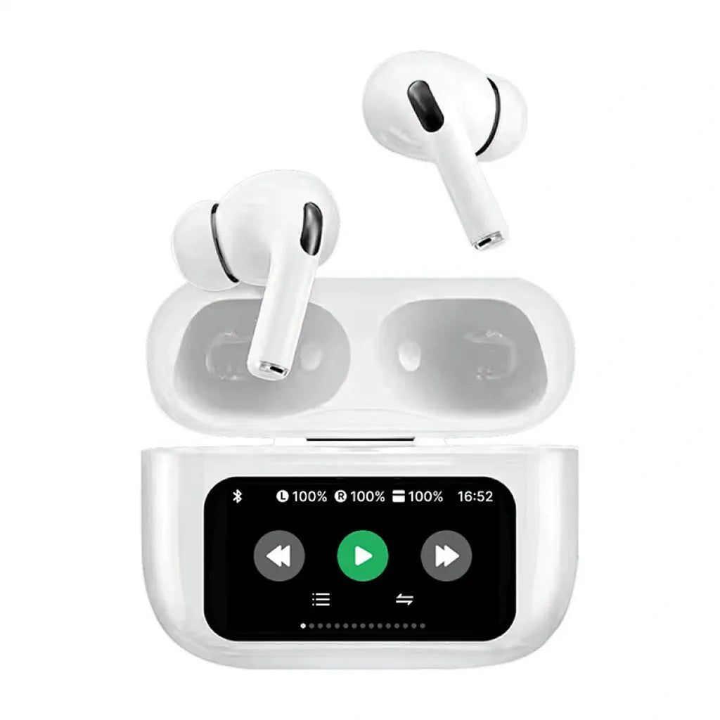 WiWU Wireless Stereo Earbuds with LCD touch screen ANC Noise  Cancellation In-Ear Earphone -T22