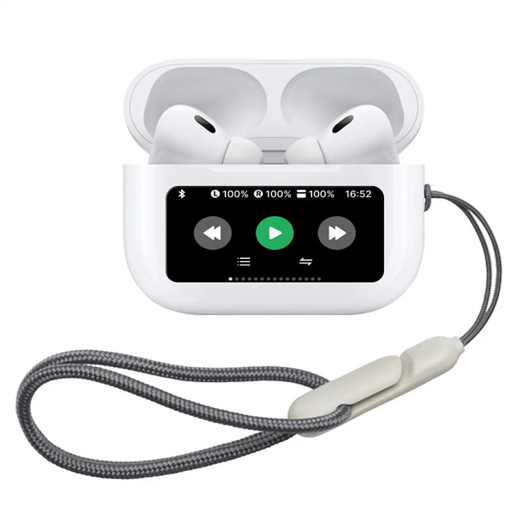 WiWU Wireless Stereo Earbuds with LCD touch screen ANC Noise  Cancellation In-Ear Earphone -T22