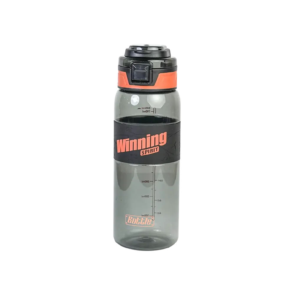 Winning Spirit 800ML Black Water Bottle