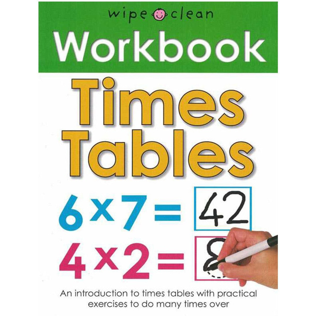 Write And Wipe Multiplication Practice Book
