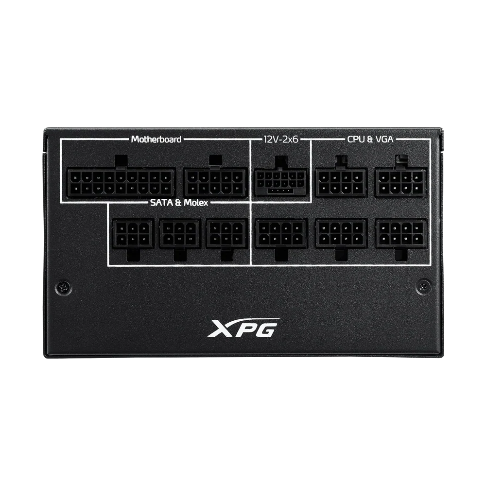 XPG CORE REACTOR II 1200W ATX 3.0 80 Plus Gold Full Modular Power Supply - Black