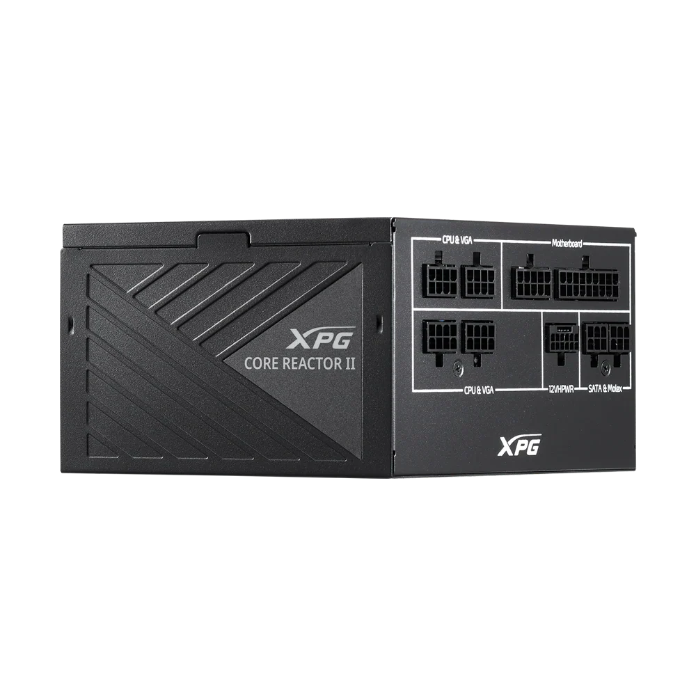 XPG CORE REACTOR II 1200W ATX 3.0 80 Plus Gold Full Modular Power Supply - Black