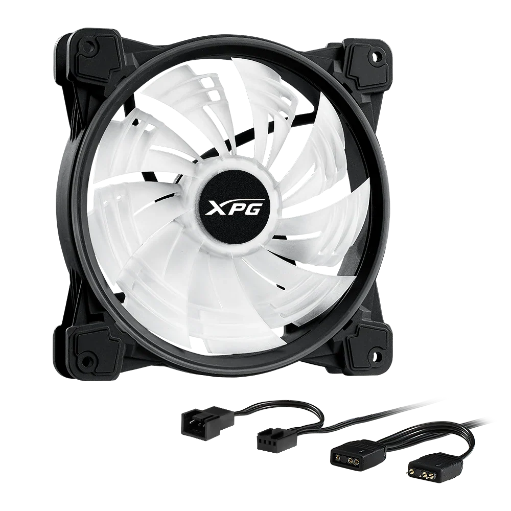 XPG HURRICANE 140mm ARGB PWM Case Fan - Black