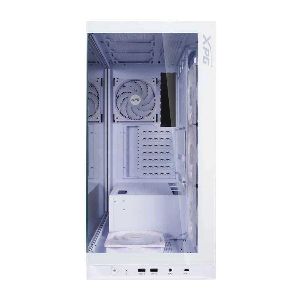 XPG INVADER X BTF Mid Tower Case - White