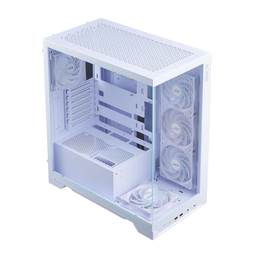 XPG INVADER X BTF Mid Tower Case - White