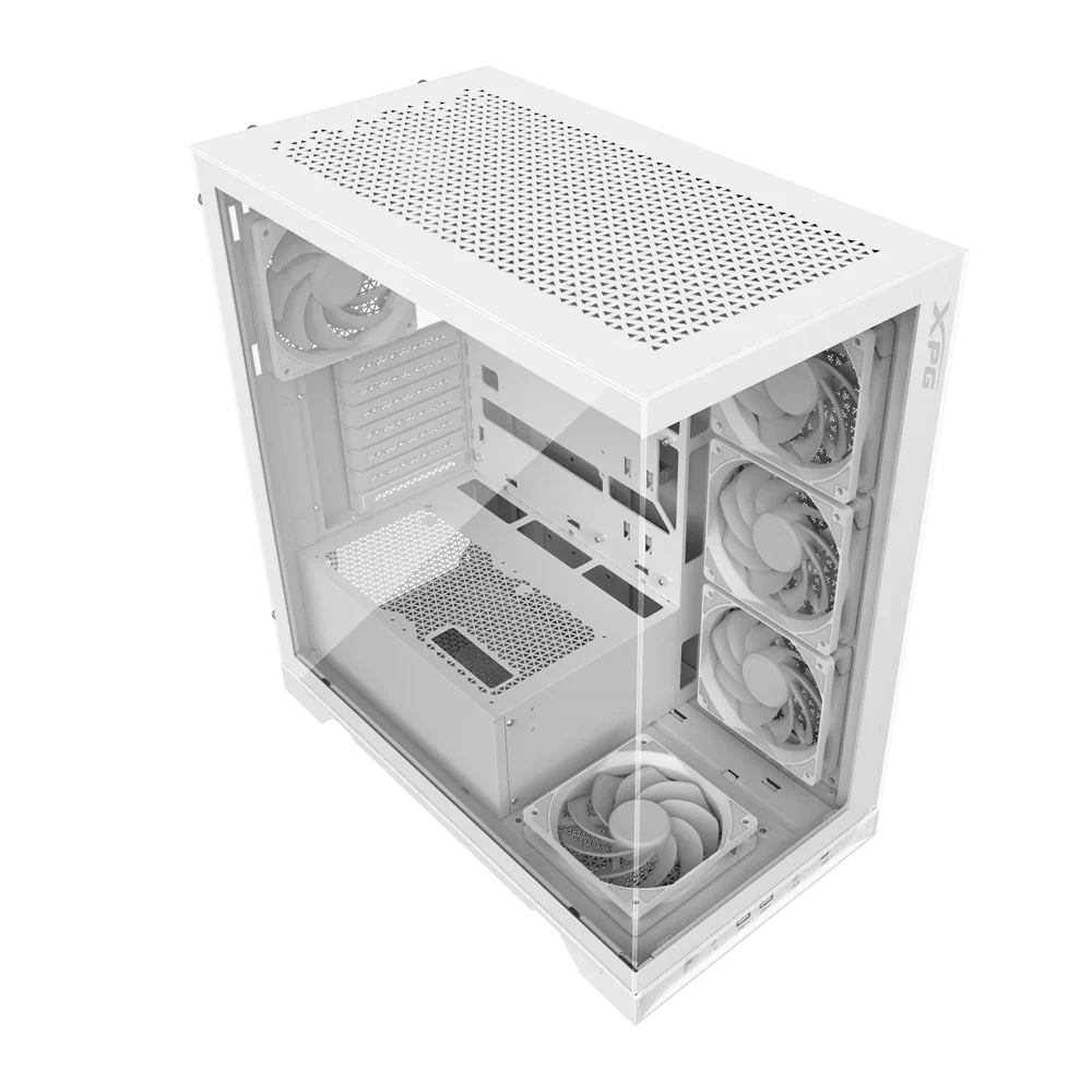 XPG INVADER X Mid Tower Case - White