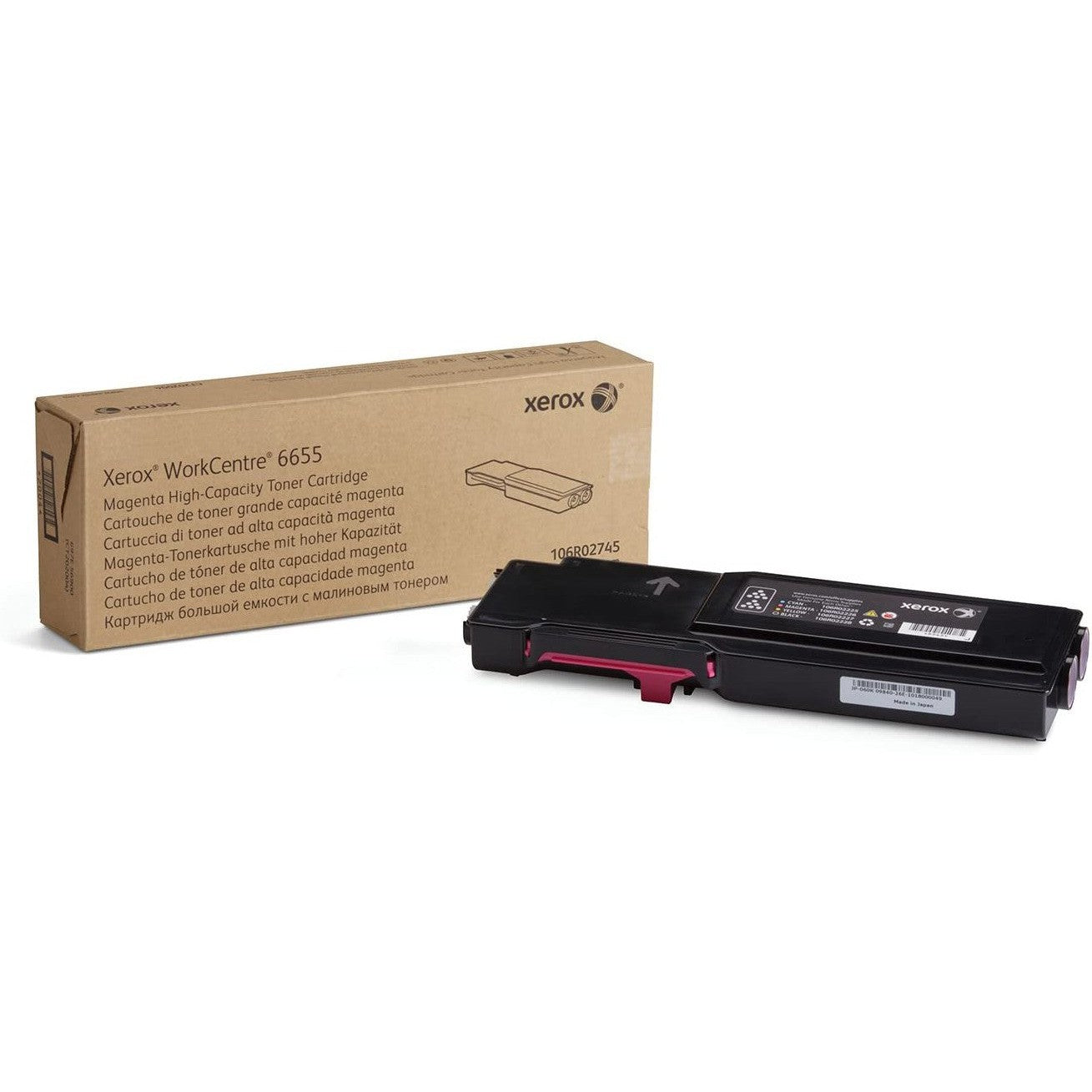Xerox Workcentre 6655 Magenta High Capacity Toner Cartridge 106R02745