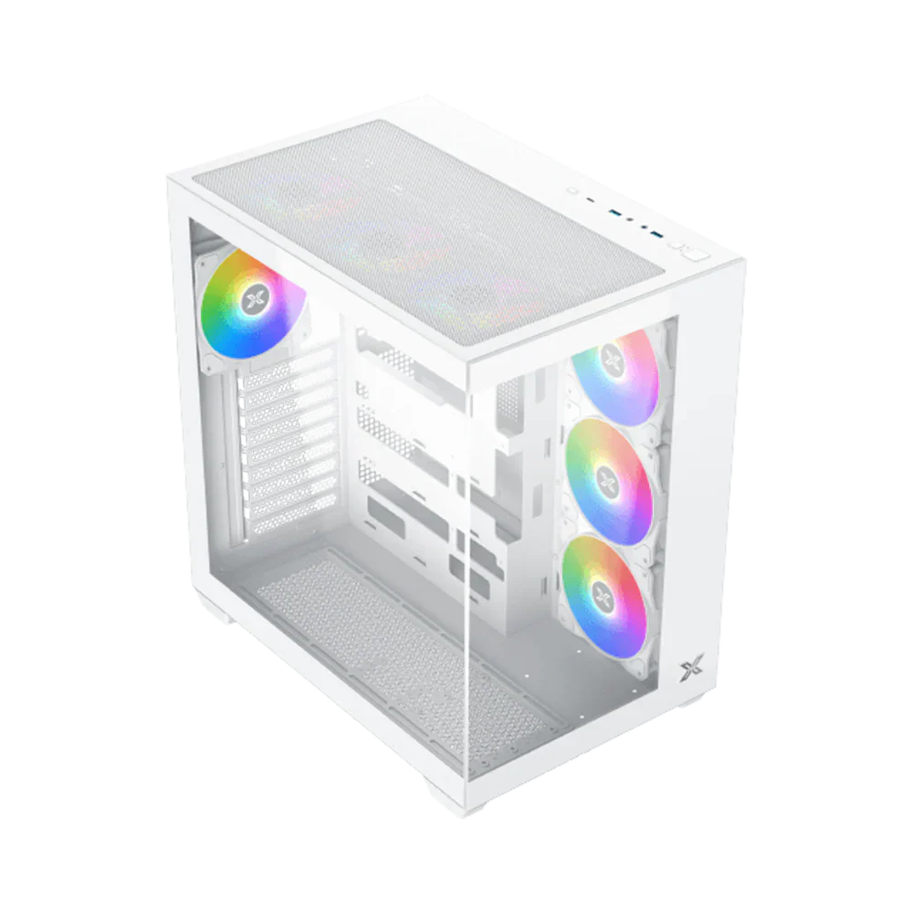 Xigmatek Aqua V Air Arctic Atx Case White