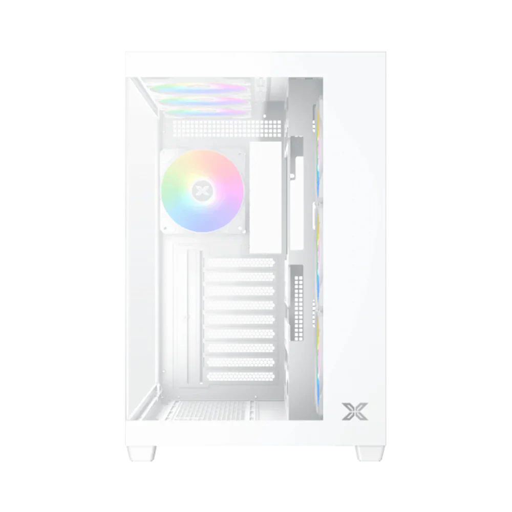 Xigmatek Aqua V Air Arctic Atx Case White