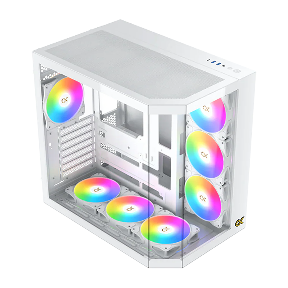 Xigmatek Cubi Ii Arctic Type C Atx Case White