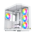 Xigmatek Cubi Ii Arctic Type C Atx Case White
