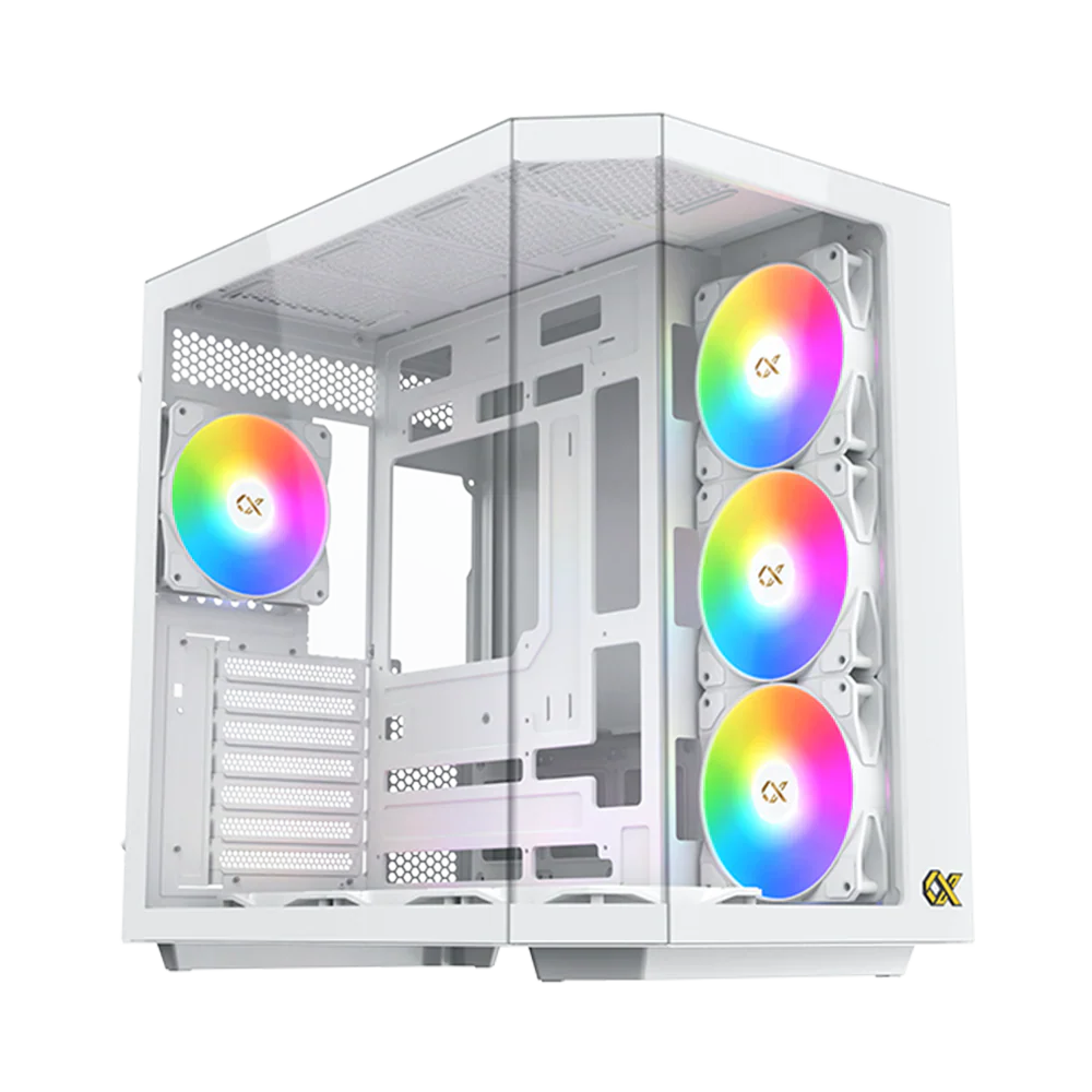 Xigmatek Cubi Ii Arctic Type C Atx Case White