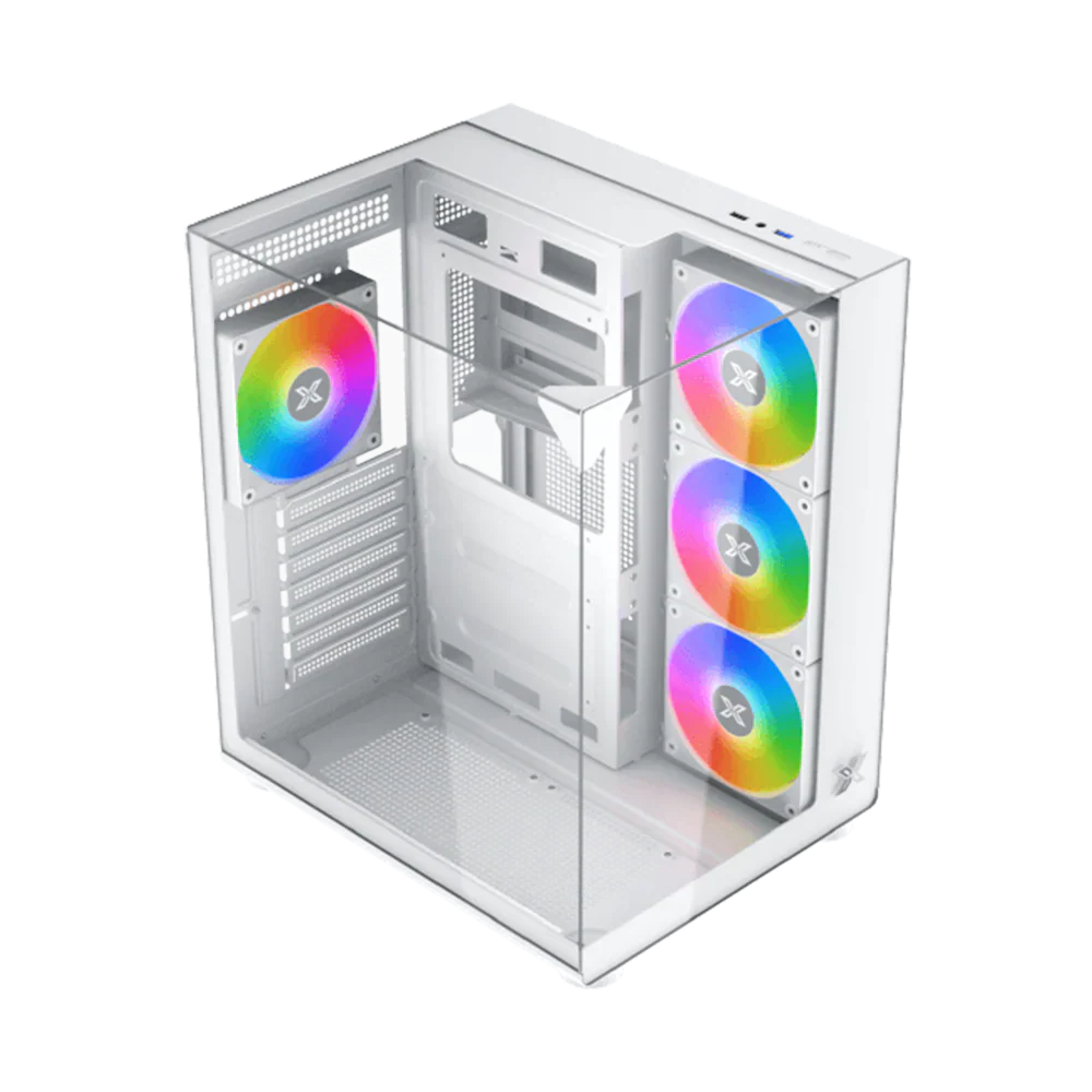 Xigmtek Aqua Compact Arctic Atx Case White