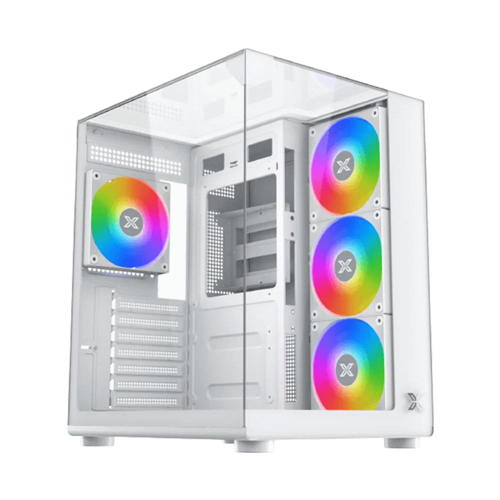 Xigmtek Aqua Compact Arctic Atx Case White
