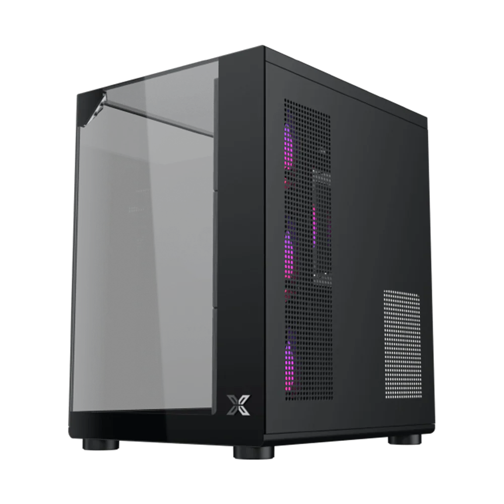 Xigmtek Aqua Compact Atx Case Black