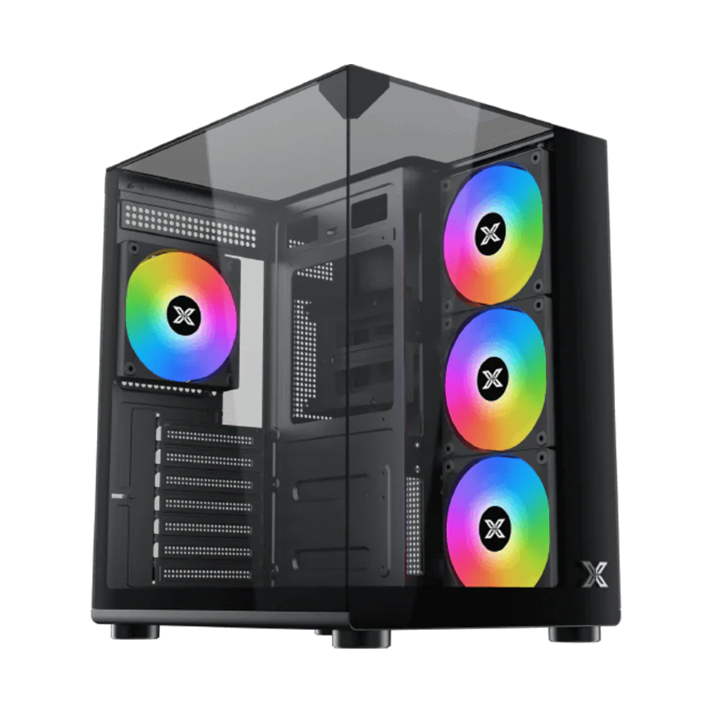 Xigmtek Aqua Compact Atx Case Black