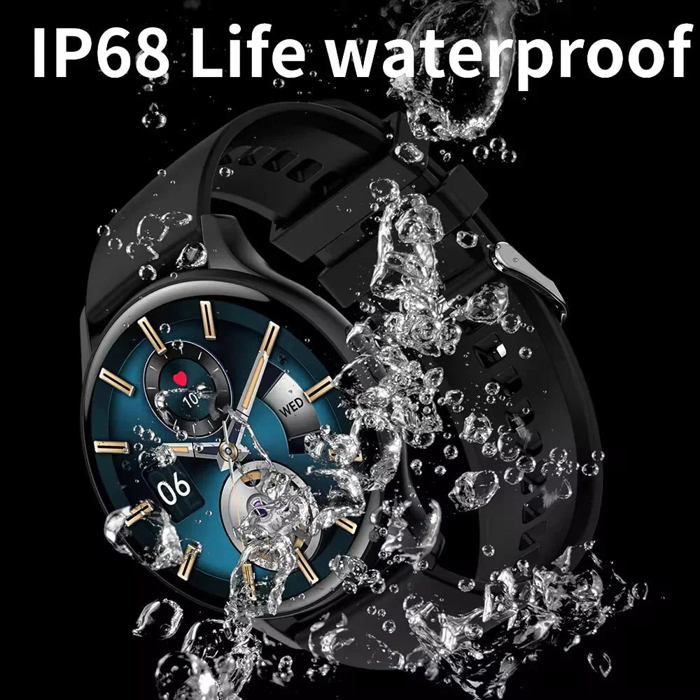 Hoco Y15 AMOLED Smart sports watch(call version) - Pink