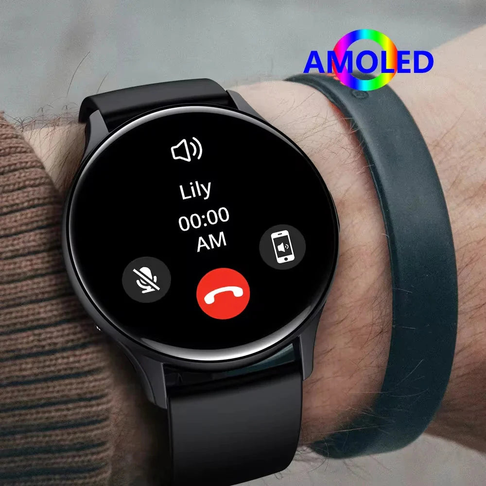 Hoco Y15 AMOLED Smart sports watch(call version) - Pink