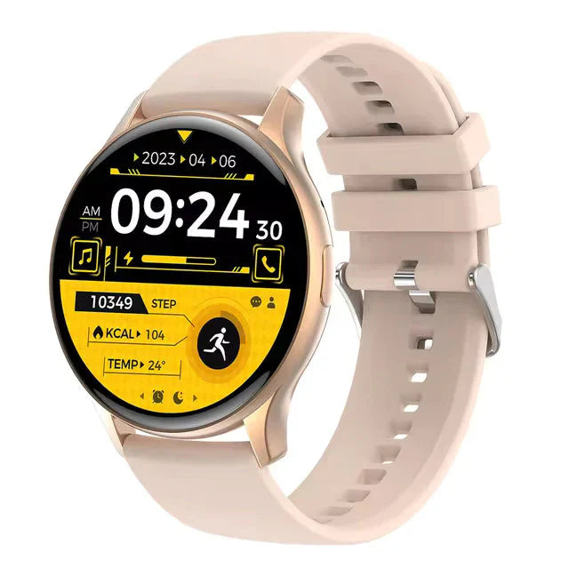 Hoco Y15 AMOLED Smart sports watch(call version) - Pink
